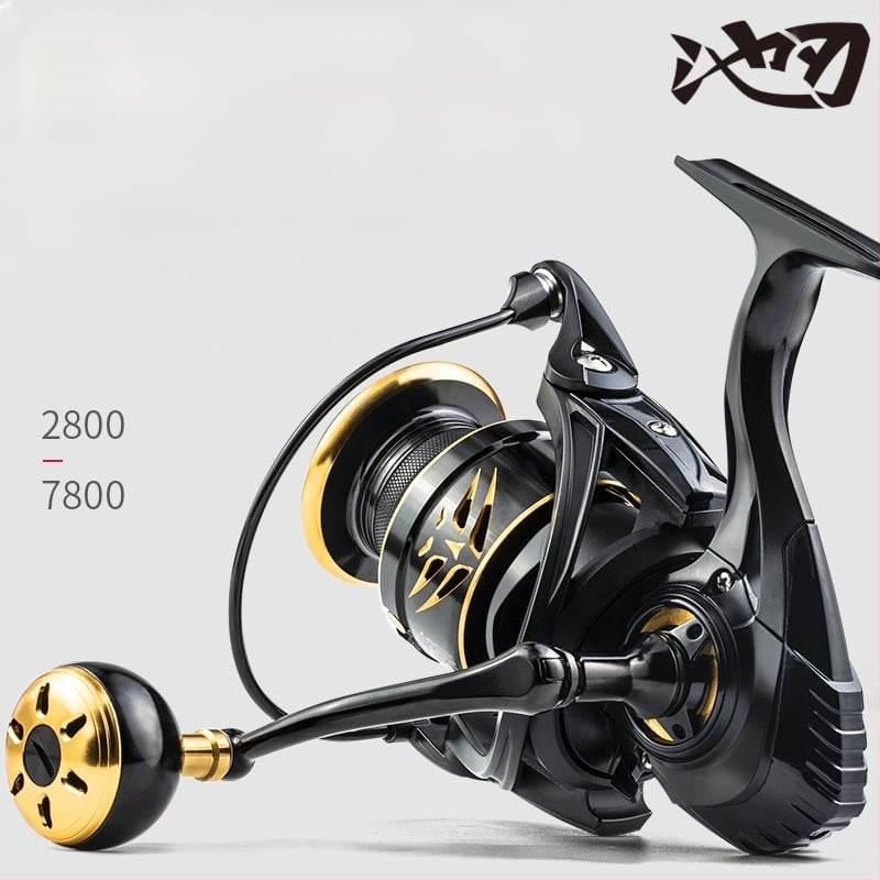 Pool Blade metalna ribolovna mulineta za velike ribe — za spinning i casting, dugi domet bacanja