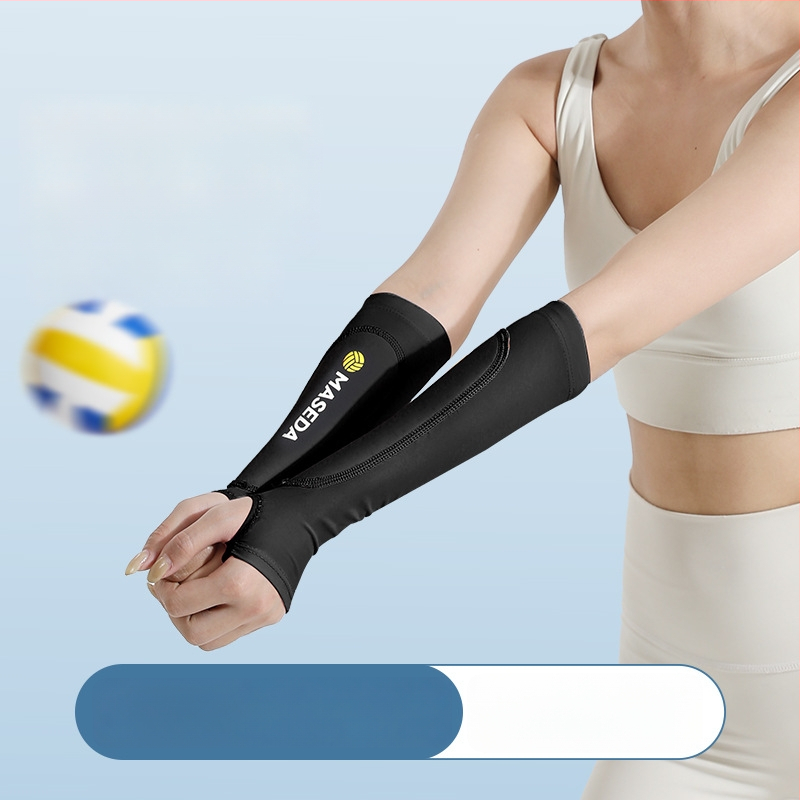 Felnőtteknek szóló röplabdához készült alkari- és könyökvédő, anti-slip, párnázott, ütéscsillapító sportvédő