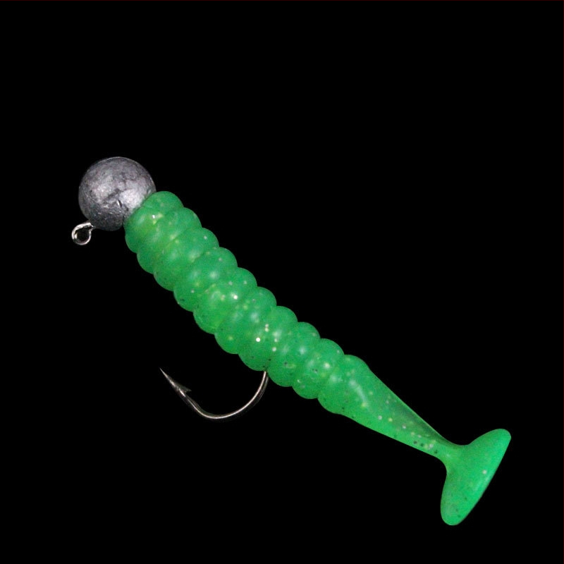 4 cm vagy 5,5 cm rezgő farokú, biobionikus puha csalétek bass és mandarin halakhoz