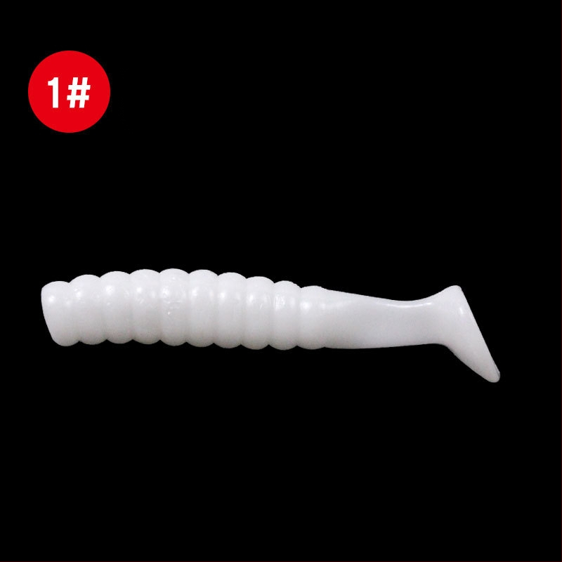 4 cm vagy 5,5 cm rezgő farokú, biobionikus puha csalétek bass és mandarin halakhoz