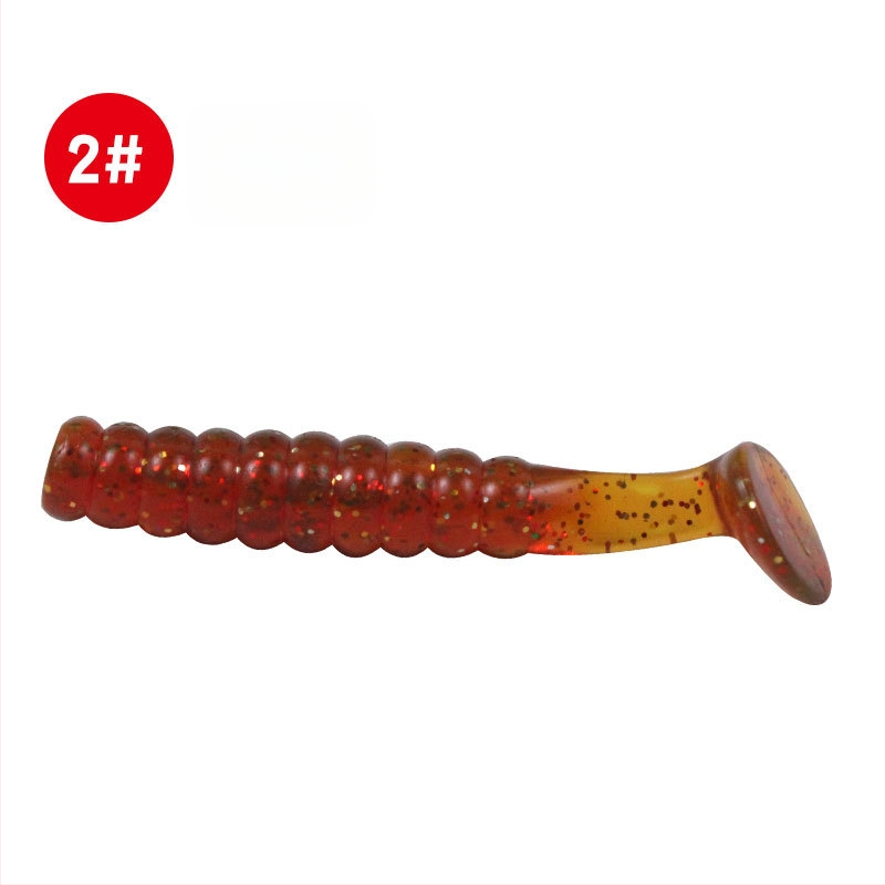 4 cm vagy 5,5 cm rezgő farokú, biobionikus puha csalétek bass és mandarin halakhoz
