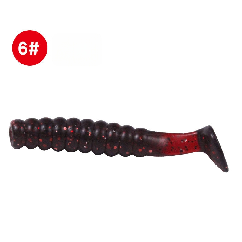 4 cm vagy 5,5 cm rezgő farokú, biobionikus puha csalétek bass és mandarin halakhoz