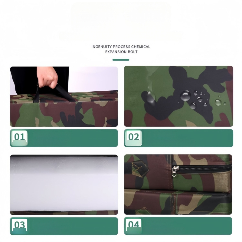 Παχύς αναδιπλούμενος προπονητικός στρώμα σε καμουφλάζ – πολυλειτουργικό στρώμα γυμναστικής για φυσική άσκηση και κοιλιακές ασκήσεις