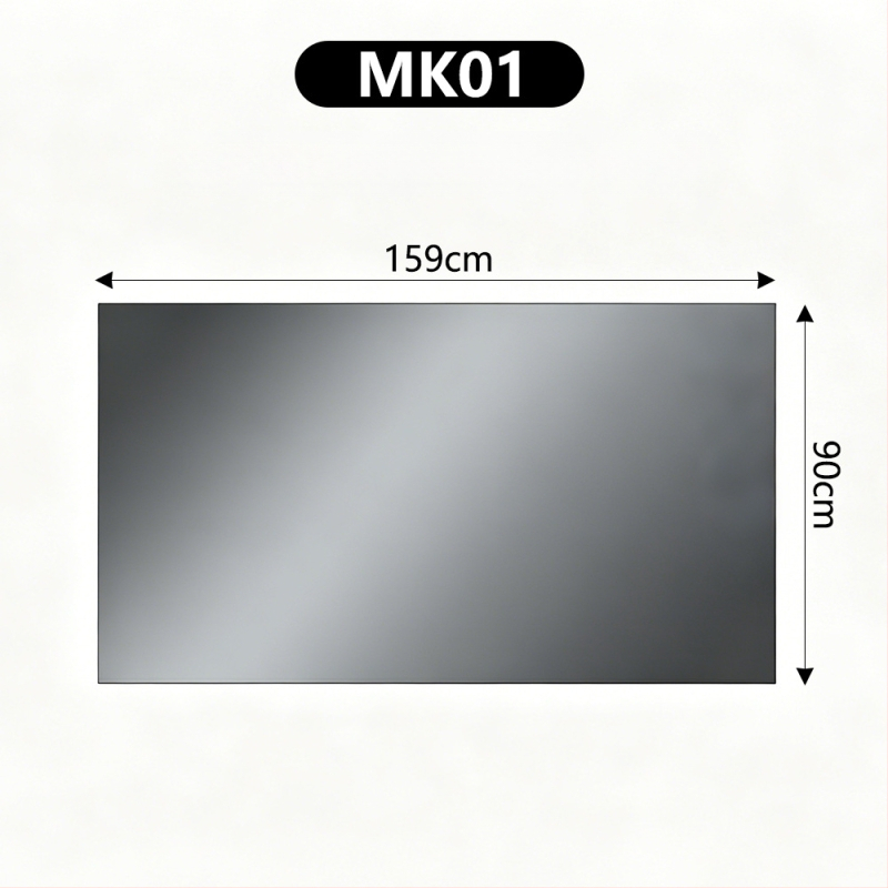 4K μεταλλική οθόνη προβολέα με αντιανακλαστικό φινίρισμα, 100/120 ίντσες, HD 3D, κινηματογραφικού επιπέδου