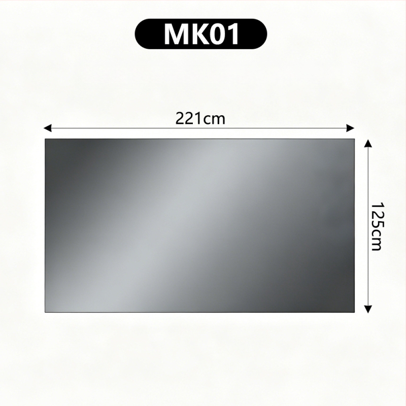 4K μεταλλική οθόνη προβολέα με αντιανακλαστικό φινίρισμα, 100/120 ίντσες, HD 3D, κινηματογραφικού επιπέδου