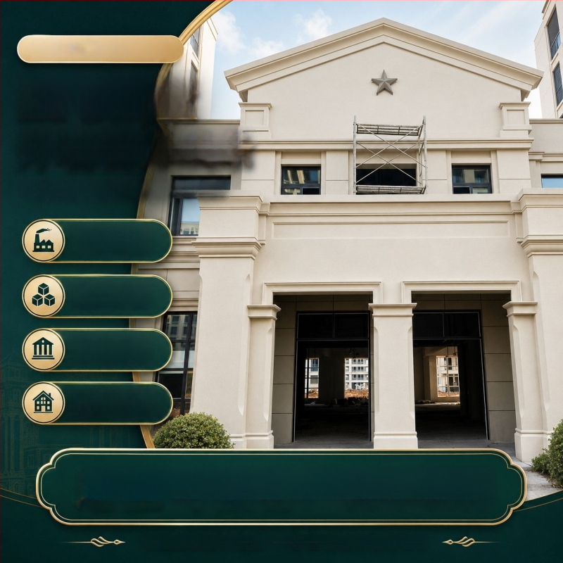 EPS εξωτερικές διακοσμητικές γραμμές για βίλες