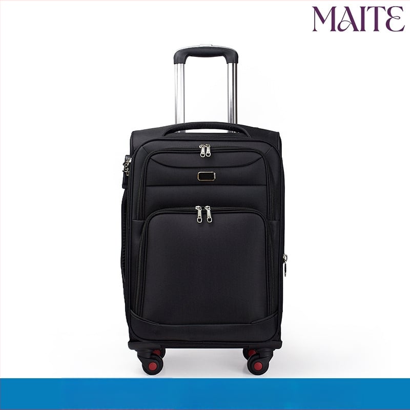 Valiză de cabină din pânză Oxford, model premium, capacitate mare, încuietoare cu cod, extensie, călătorii de afaceri