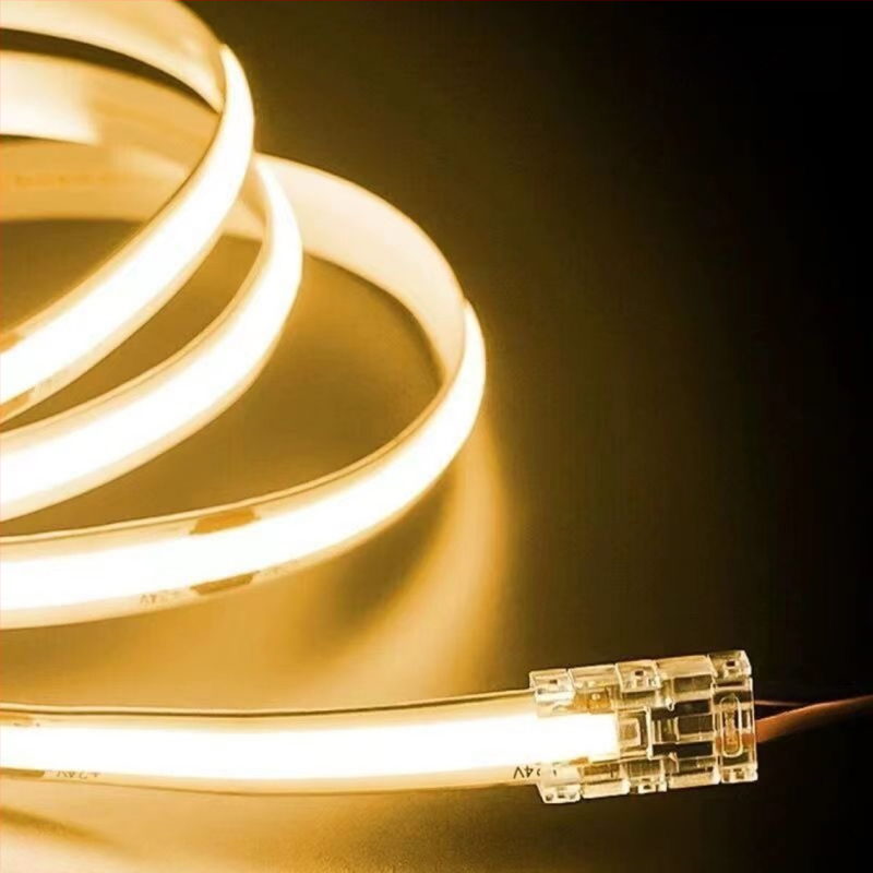 Qimai Συνδετήρας για LED λωρίδες χαμηλής τάσης χωρίς συγκόλληση – Ανταλλακτικό με κεφαλή από κρύσταλλο, γρήγορη σύνδεση, χωρίς σκοτεινά σημεία