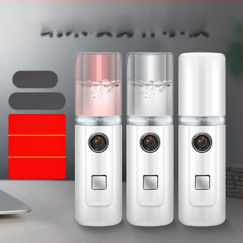 Nano spray hidratáló készülék arcra, hordozható, újratölthető szépségápoló eszköz hideg permettel