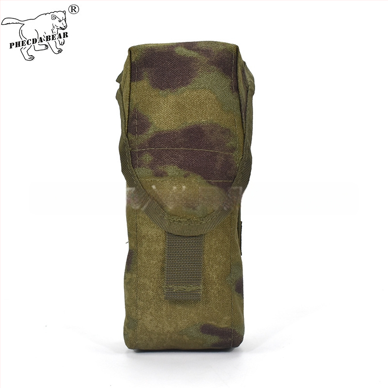 Tianji Outdoor 6SH117 Geantă pentru accesorii cu două straturi, camuflată, demontabilă, rezistență la colorare nivel 4, finisaj impermeabil, filigran