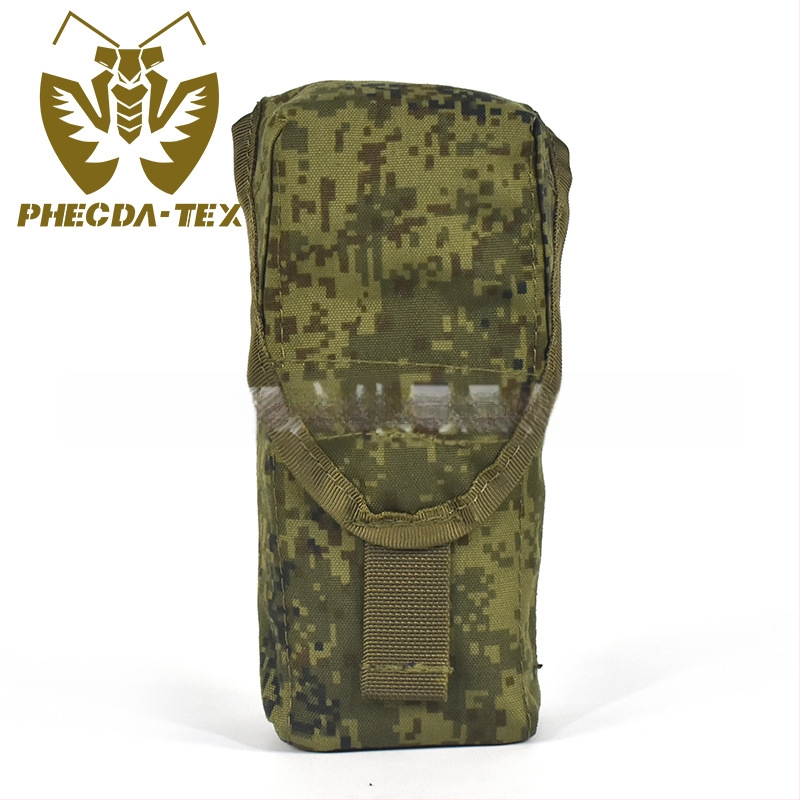 Tianji Outdoor 6SH117 Geantă pentru accesorii cu două straturi, camuflată, demontabilă, rezistență la colorare nivel 4, finisaj impermeabil, filigran
