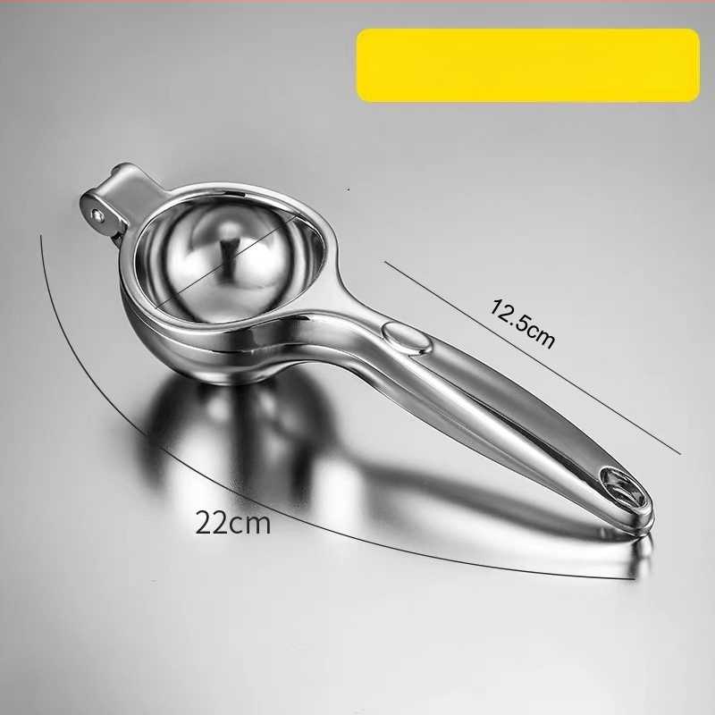 Storcător manual de lămâie din aliaj de zinc, pentru uz casnic, presă de citrice, multifuncțional