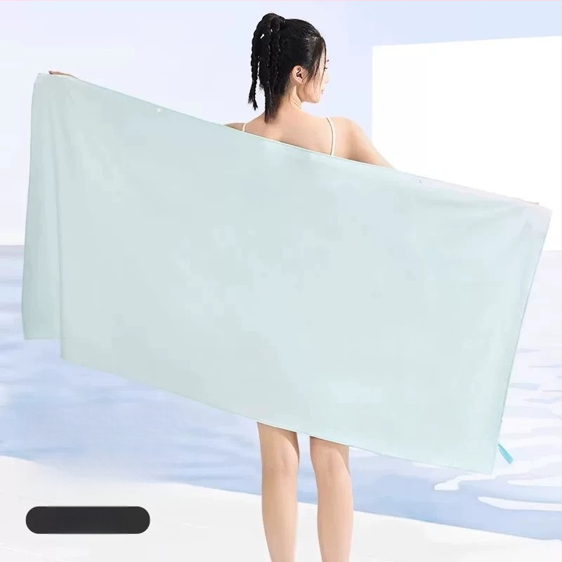 Πετσέτα ταχείας αποξήρανσης για κολύμβηση, παραλία και μπάνιο; γυναικεία αθλητική πετσέτα, απορροφητική και ζεστή, φορητή για fitness και ρόμπα σπα