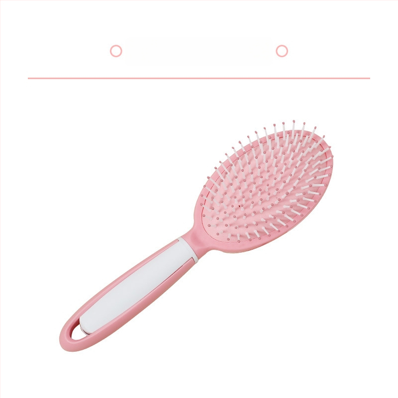 Pieptene anti-static cu pernă de aer pentru masajul părului, pentru bucle, din plastic, pieptene cu role portabile