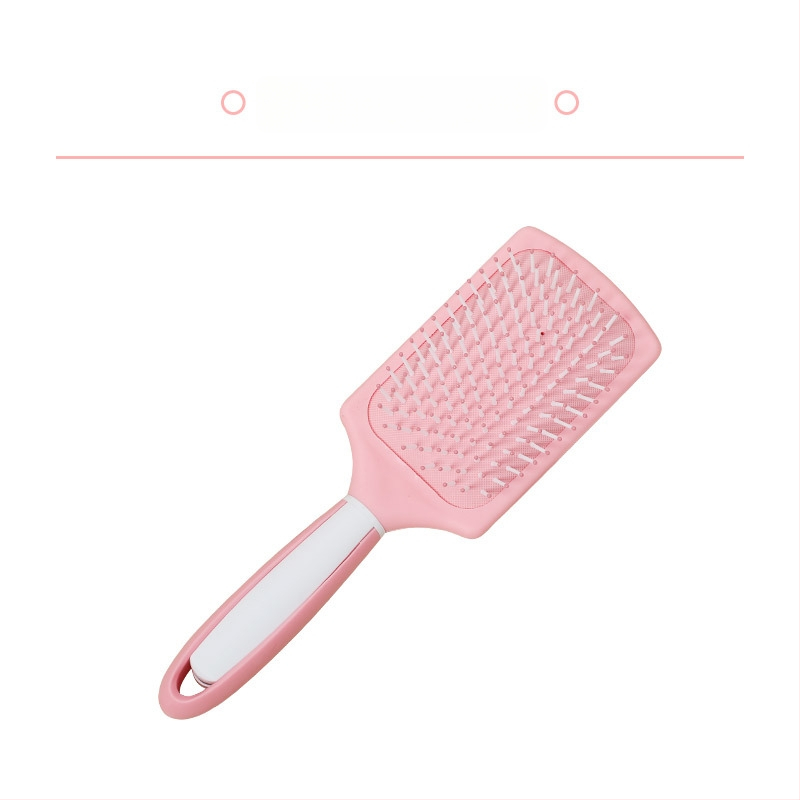 Pieptene anti-static cu pernă de aer pentru masajul părului, pentru bucle, din plastic, pieptene cu role portabile