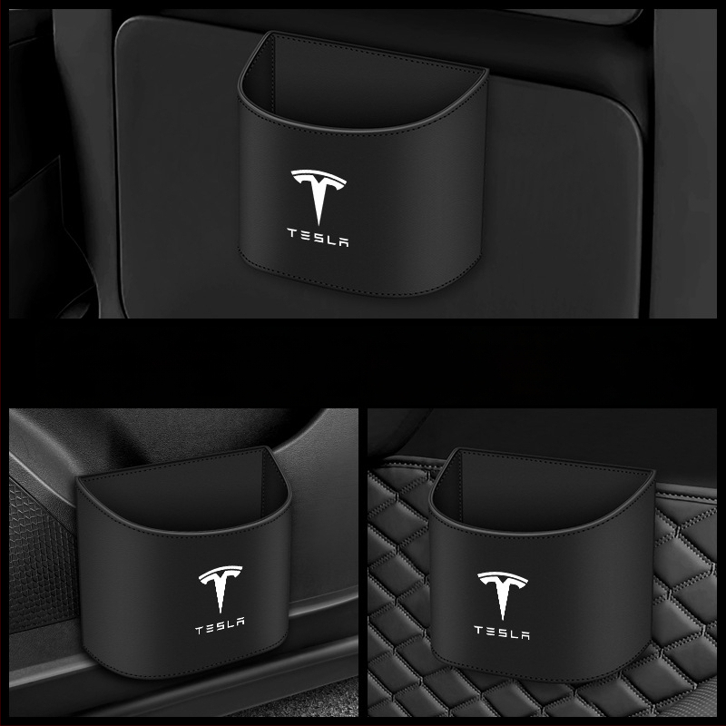 Κάδος απορριμμάτων αυτοκινήτου για Tesla Model 3/Model Y/Model X/Model S και οργανωτής εσωτερικών αντικειμένων