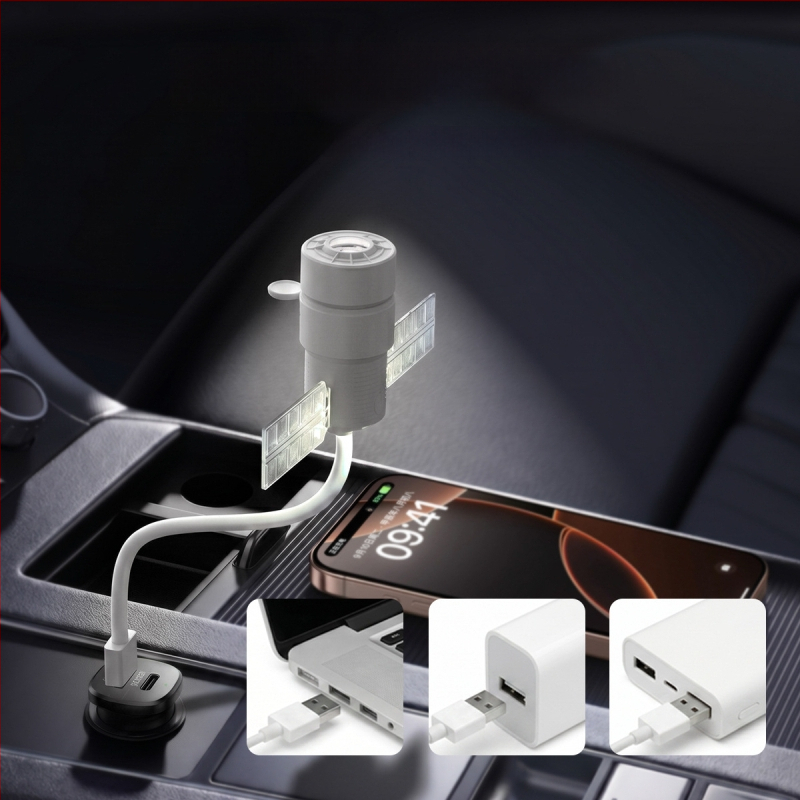 USB проекторна лампа за спалня, нощна лампа до леглото спроекция на звездното небе и мека светлина за защита на очите
