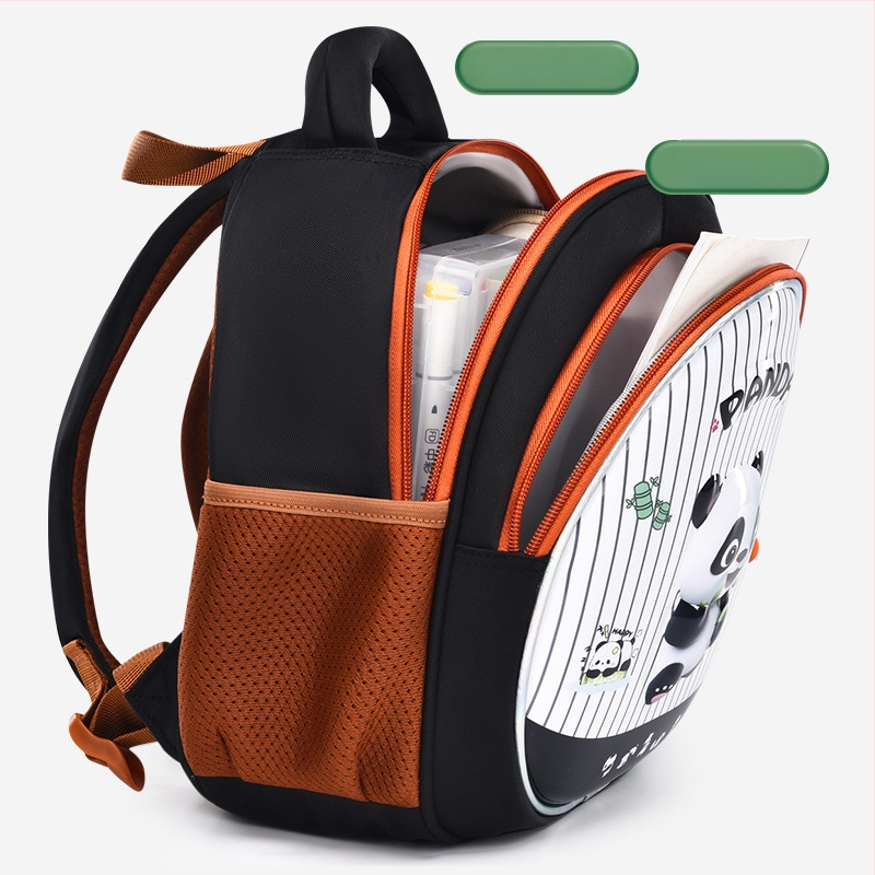 Zhijie rucsac ultraușor pentru grădiniță, cu carcasă 3D rigidă, unisex, pânză, 3–6 ani