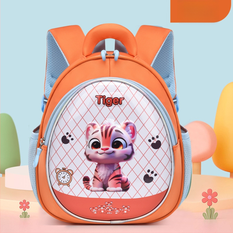 Zhijie rucsac ultraușor pentru grădiniță, cu carcasă 3D rigidă, unisex, pânză, 3–6 ani