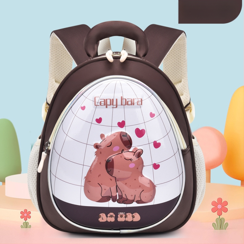 Zhijie rucsac ultraușor pentru grădiniță, cu carcasă 3D rigidă, unisex, pânză, 3–6 ani