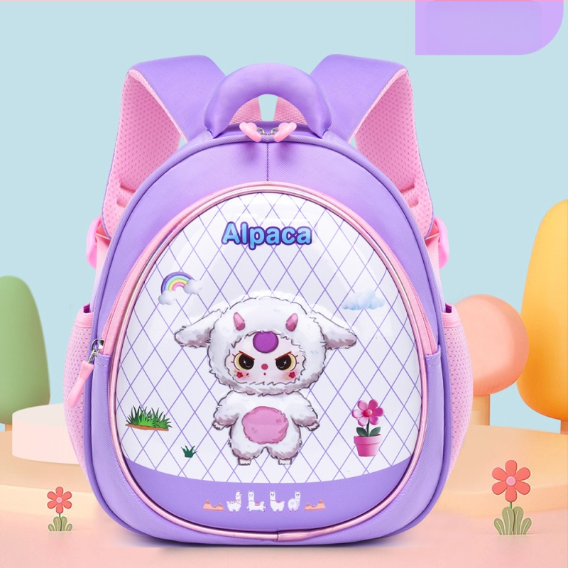 Zhijie rucsac ultraușor pentru grădiniță, cu carcasă 3D rigidă, unisex, pânză, 3–6 ani