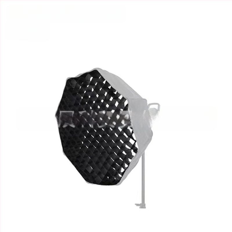 Softbox με πλέγμα για φωτογράφηση σε στούντιο, οκταγωνικό-ορθογώνιο πλέγμα με μοτίβο κυψελών, βαθύς απόδοση φωτός, γρήγορη εγκατάσταση, διαχυτής φωτός και κάλυμμα φλας