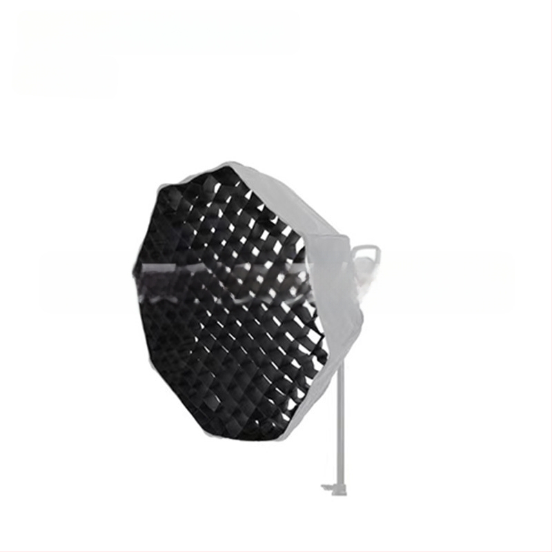 Softbox με πλέγμα για φωτογράφηση σε στούντιο, οκταγωνικό-ορθογώνιο πλέγμα με μοτίβο κυψελών, βαθύς απόδοση φωτός, γρήγορη εγκατάσταση, διαχυτής φωτός και κάλυμμα φλας