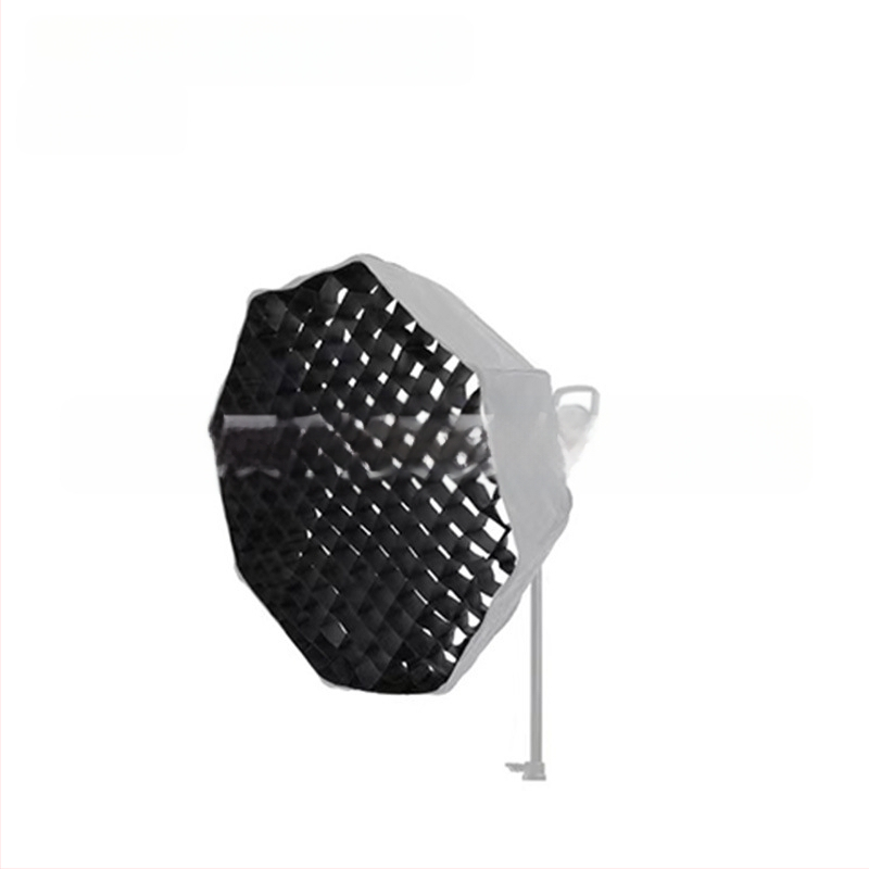 Softbox με πλέγμα για φωτογράφηση σε στούντιο, οκταγωνικό-ορθογώνιο πλέγμα με μοτίβο κυψελών, βαθύς απόδοση φωτός, γρήγορη εγκατάσταση, διαχυτής φωτός και κάλυμμα φλας