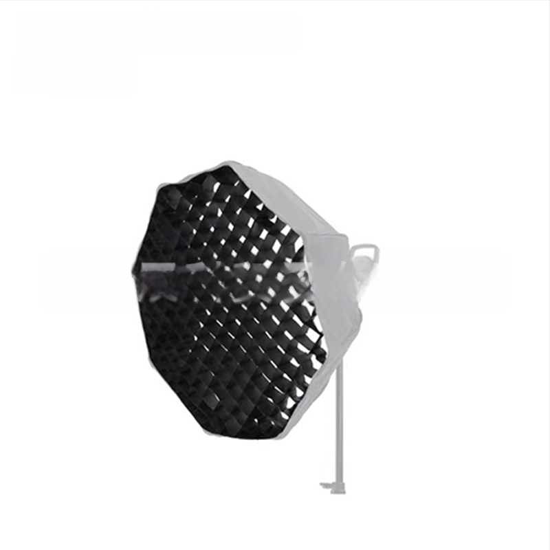 Softbox με πλέγμα για φωτογράφηση σε στούντιο, οκταγωνικό-ορθογώνιο πλέγμα με μοτίβο κυψελών, βαθύς απόδοση φωτός, γρήγορη εγκατάσταση, διαχυτής φωτός και κάλυμμα φλας