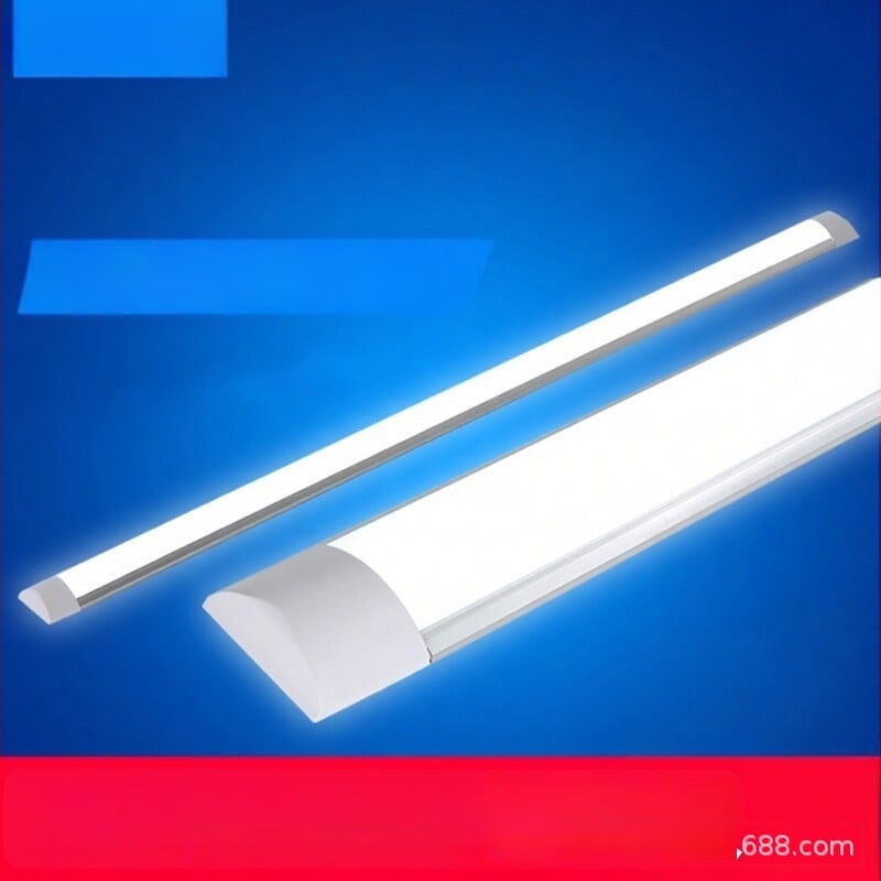 LED λωρίδα φωτισμού με ενσωματωμένο σύστημα, 1,2 m φως βιτρίνας ημέρας, πλήρες σετ, οικιακή χρήση, εξαιρετικά φωτεινό, εξοικονόμηση ενέργειας