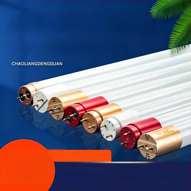 Τ8 LED Φωτιστικό Σωληνάριο – Πλήρες Σετ Βάσεων Σωληνώματος, Διαχωριζόμενος Τύπος, Υπερ-Λαμπρός, 1,2 μ LED Γυάλινο Σωληνάριο, Παλαιού Τύπου Στήριγμα Φωτιστικό