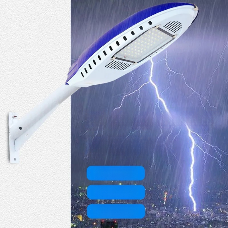 Κεφαλή LED οδοφωτισμού, 40W, εξωτερική αδιάβροχη, ηλιακή τροφοδοσία, ενσωματωμένος στύλος