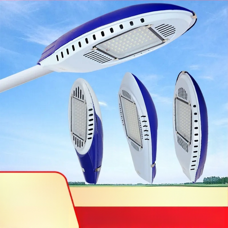 Κεφαλή LED οδοφωτισμού, 40W, εξωτερική αδιάβροχη, ηλιακή τροφοδοσία, ενσωματωμένος στύλος