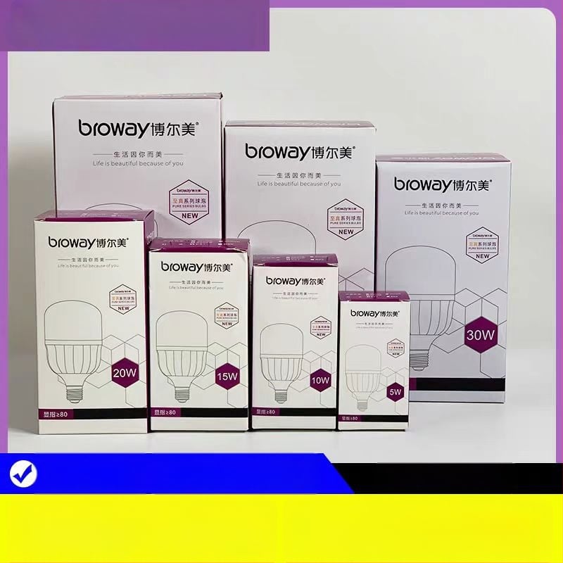 LED цилиндрична крушка с база E27, енергоспестяваща, супер ярка, индустриална употреба