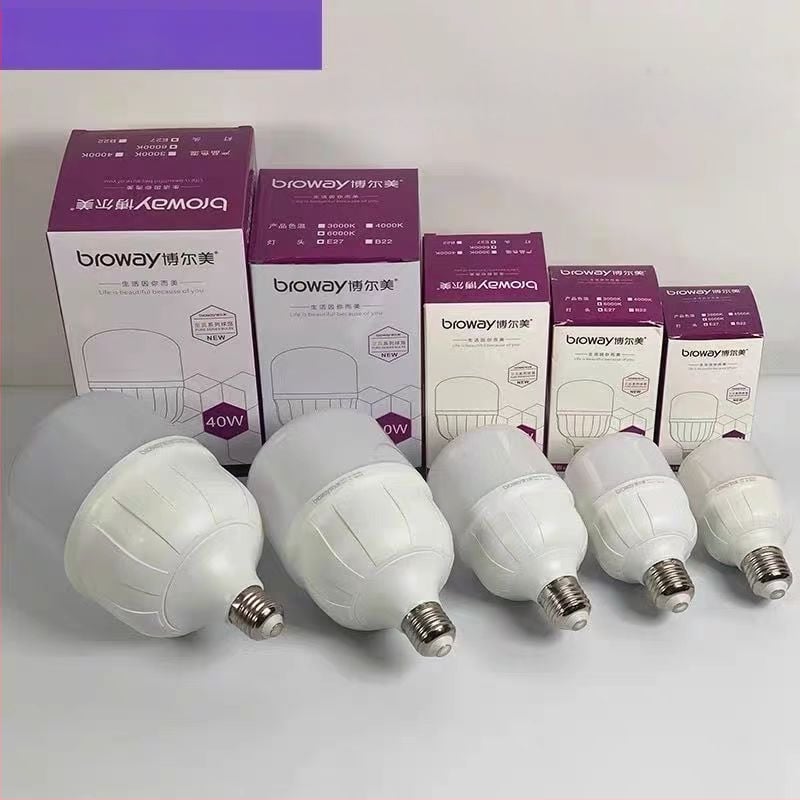 LED цилиндрична крушка с база E27, енергоспестяваща, супер ярка, индустриална употреба