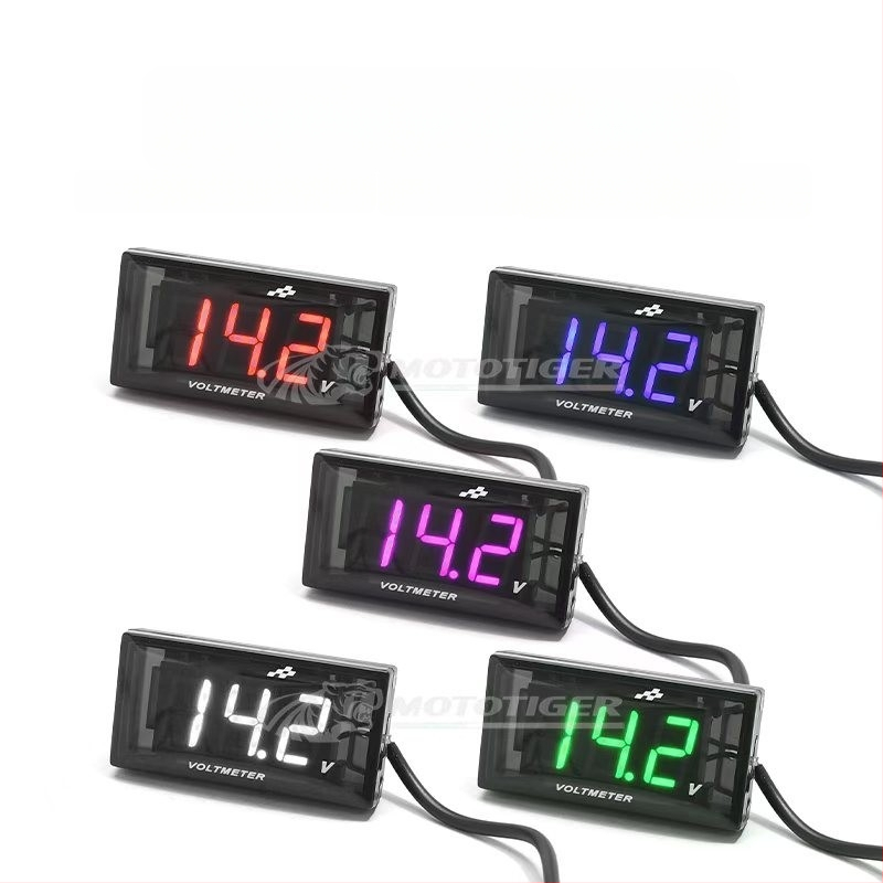 MTG-7822 LCD feszültség kijelző, 10V-150V, elektromos motorkerékpárhoz