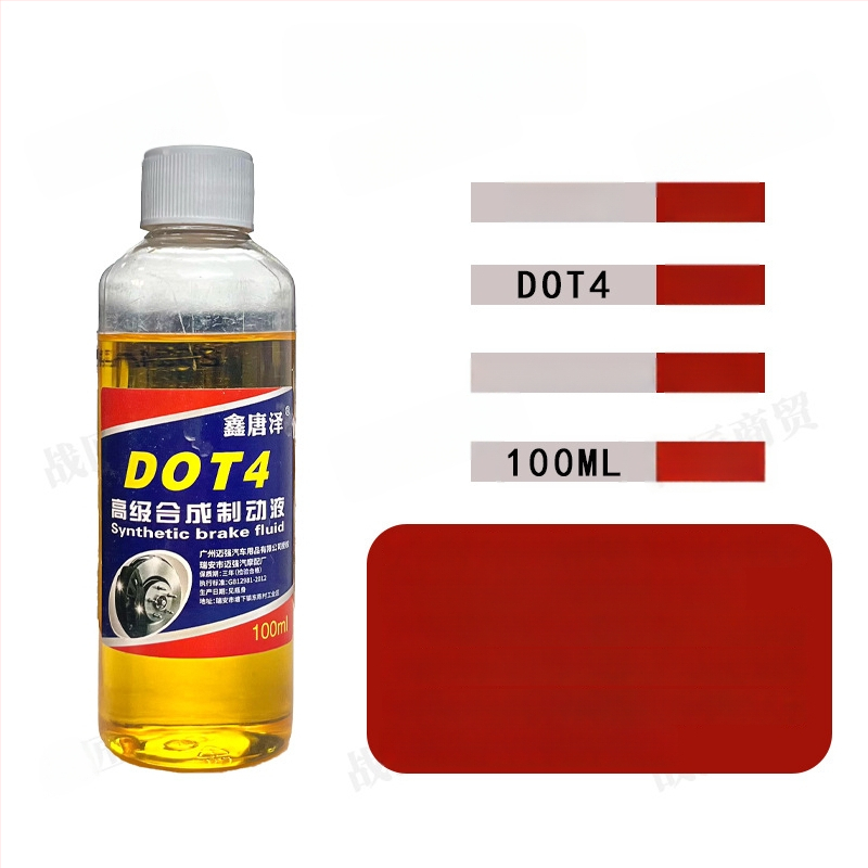 DOT4 fékfolyadék elektromos járművekhez, 100 ml
