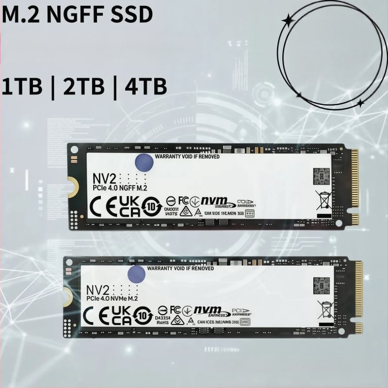 NVMe M.2 SSD NV2 υψηλής ταχύτητας για φορητούς υπολογιστές – 1TB/2TB/4TB