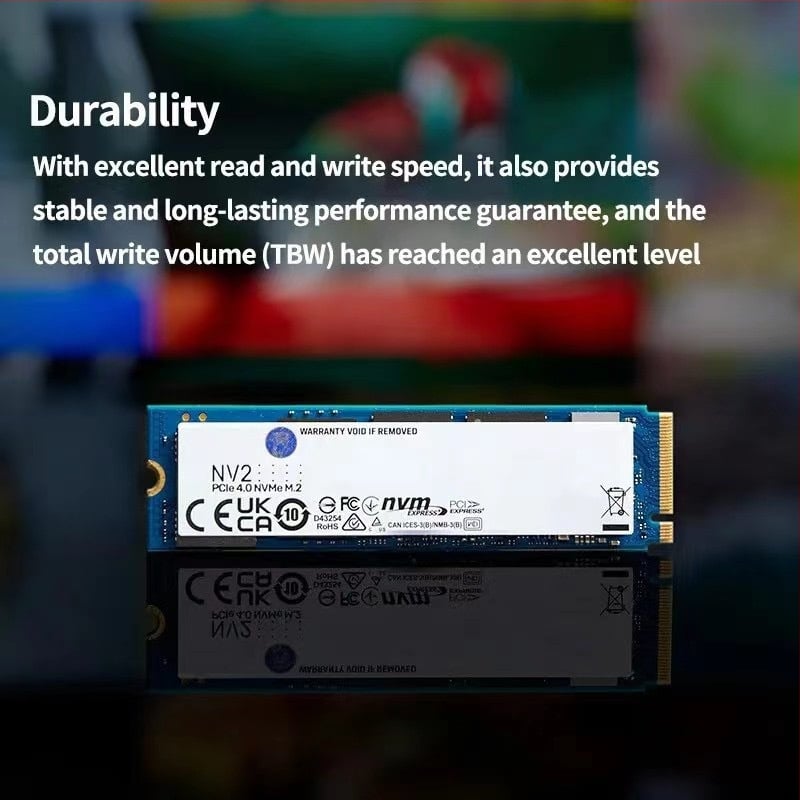 NVMe M.2 SSD NV2 υψηλής ταχύτητας για φορητούς υπολογιστές – 1TB/2TB/4TB