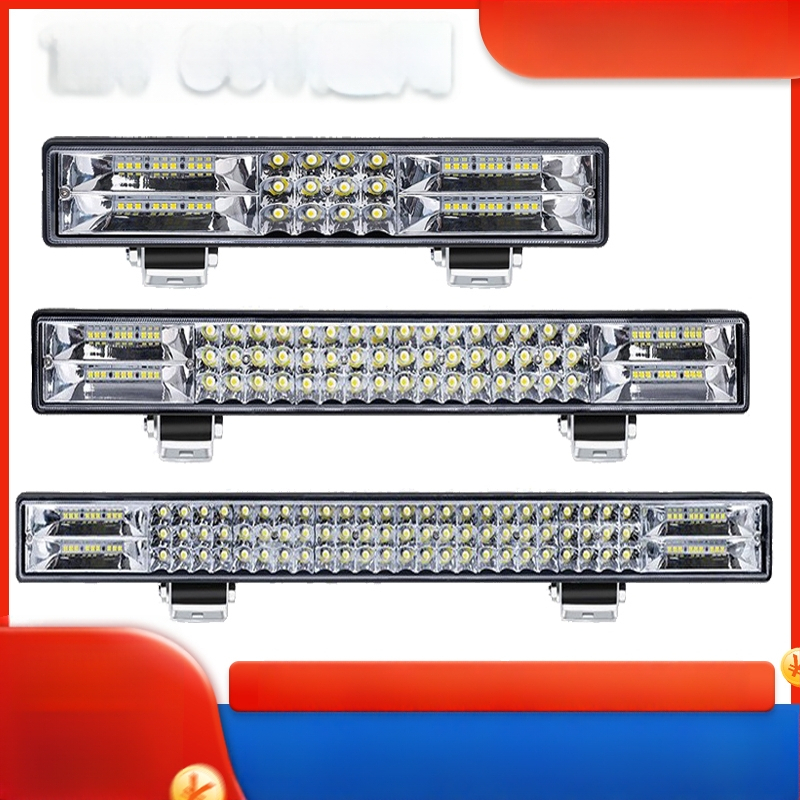 LED λωρίδα φωτός αυτοκινήτου με προβολέα και φώτα μπάρ, 12–24V υψηλής έντασης, υψηλό/χαμηλό φως, στροβ φωτισμός