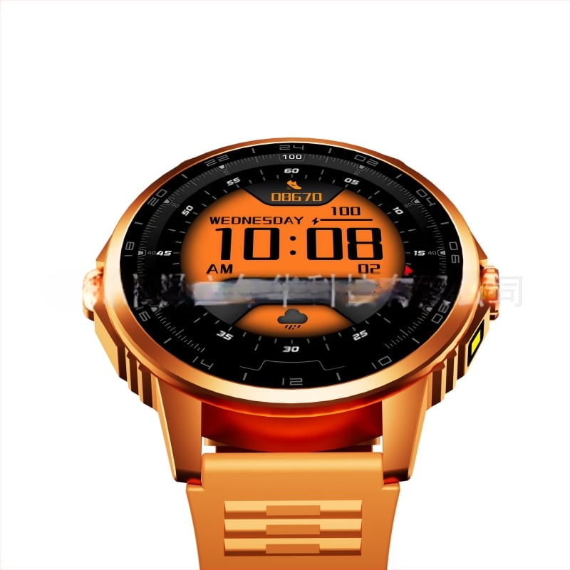 GT12 Smartwatch με Bluetooth κλήσεις, μακρά διάρκεια μπαταρίας, μέτρηση καρδιακού ρυθμού, οξυγόνο αίματος, γλυκόζη, αθλητικό ρολόι
