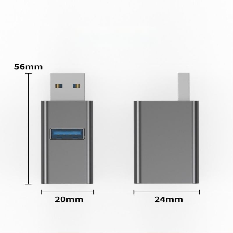 USB 3.0 hub s tri porta za laptop, docking stanica USB 2.0