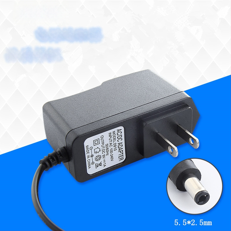 9V-os router tápegység, 0.5–1A, 100–240V bemenet, modell JPT0901