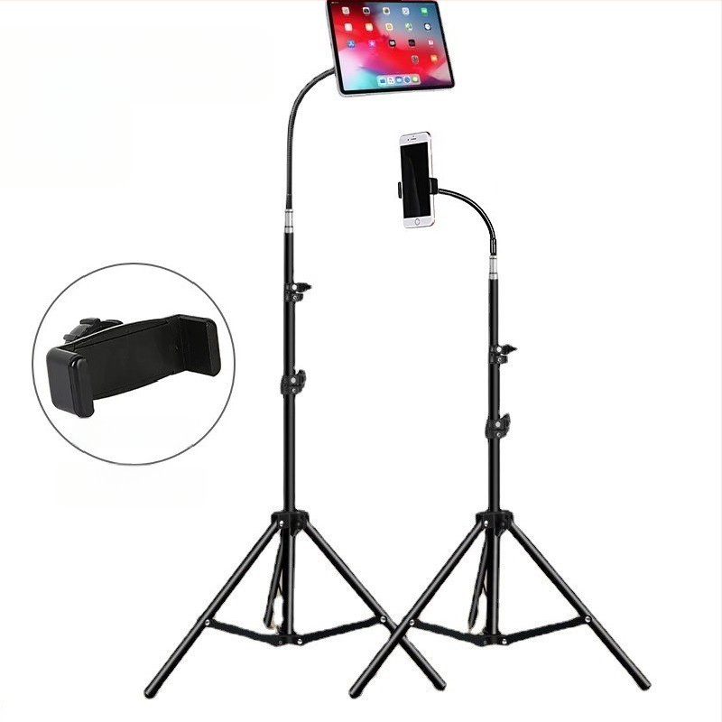 Trepied pentru telefon și tabletă, staționar, pentru streaming live și selfie
