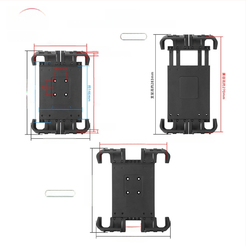 Pb04 Suport reglabil pentru tabletă – durabil, pentru navigație în autovehicule și utilaje agricole