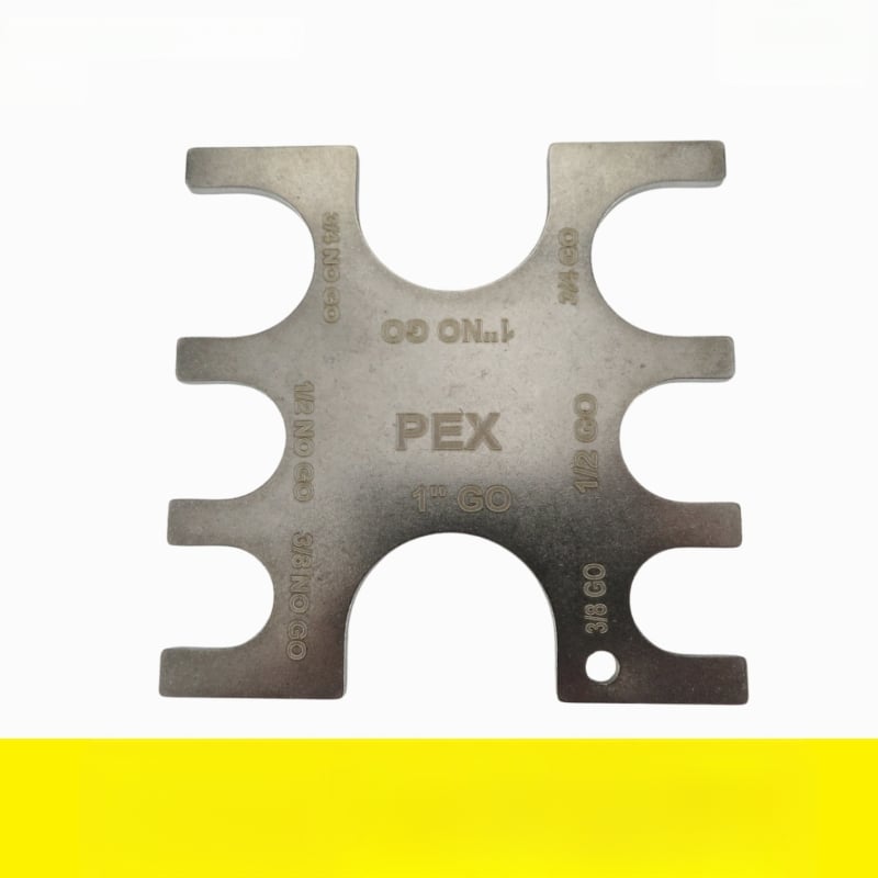 PEX εργαλείο Crimping με Go/No-Go μετρητή για συνδέσεις σωλήνων 3/8 ίντσας, οικιακή και επαγγελματική χρήση