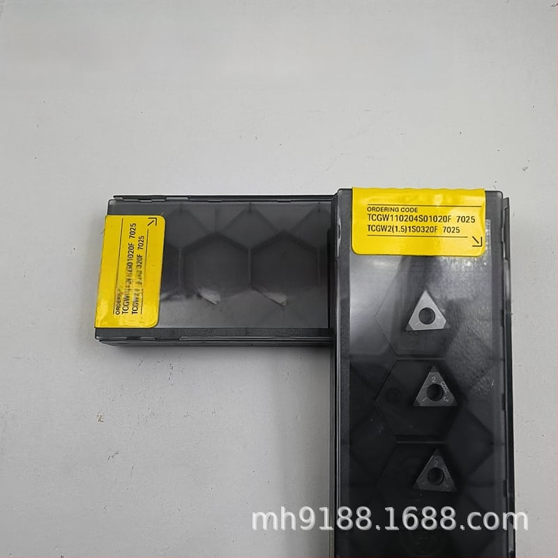 Αρχικό CNC εργαλείο τόρνου TCGW110204S01020F, 7025 κόκκος κοπής, 20 kg