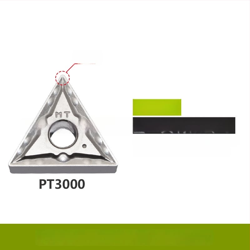 Μεταλλοκεραμικό CNC εργαλείο κοπής TNMG160404-MT PT3000 ένθετο κατεργασίας χάλυβα