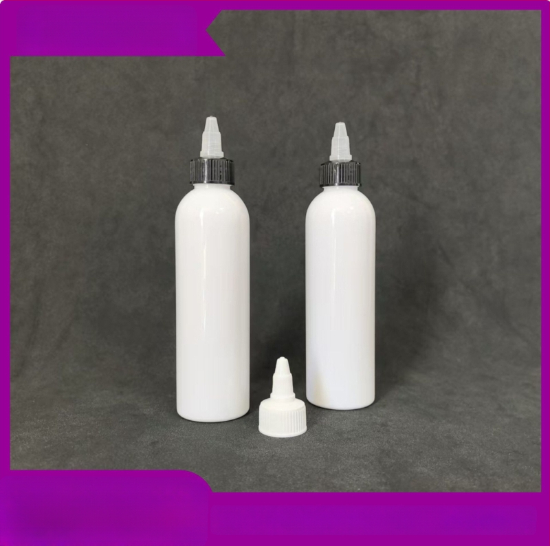 Φιάλη για ξέπλυμα βλεφαρίδων, 200/250 ml, με καπάκι γέλης, πλαστικό σωληνάριο συμπίεσης και αντλία κεφαλής