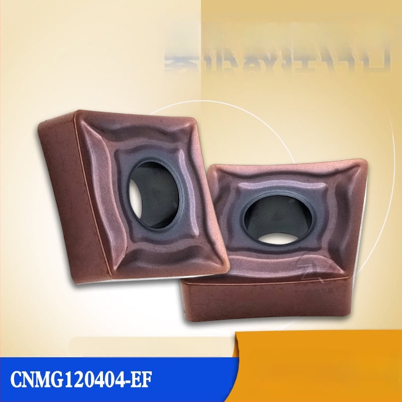 Τετράγωνα CNC ένθετα τόρνου CNMG120404-EF για ανοξείδωτο χάλυβα CNMG120408-EF 205
